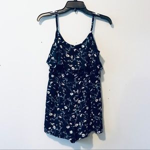 Floral Romper Size Medium